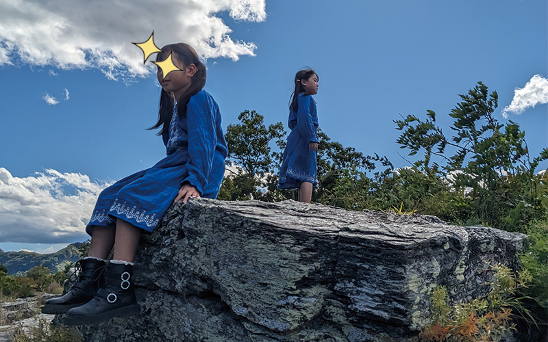 秩父長瀞 子供お出かけ 岩畳