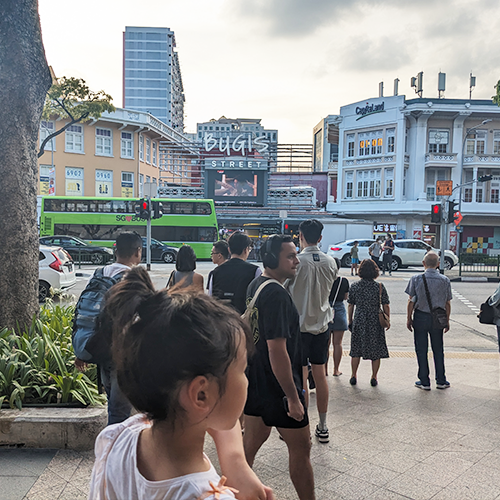 子供も大人も楽しめるシンガポール街歩き（ブギスストリート）