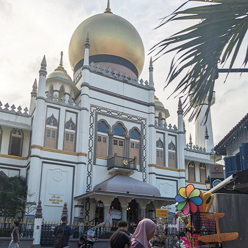 シンガポールで子供におすすめの寺院（サルタンモスク）